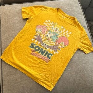 Old Navy Sonic the Hedgehog Yellow Tee